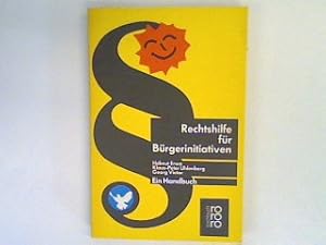 Bild des Verkufers fr Rechtshilfe fr Brgerinitiativen : ein Handbuch. zum Verkauf von books4less (Versandantiquariat Petra Gros GmbH & Co. KG)