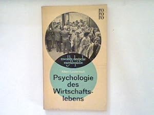 Bild des Verkufers fr Psychologie des Wirtschaftslebens. (Nr. 143) zum Verkauf von books4less (Versandantiquariat Petra Gros GmbH & Co. KG)