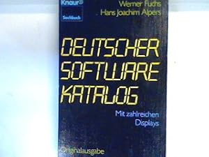 Bild des Verkufers fr Deutscher Software-Katalog. 3748 : Sachbuch zum Verkauf von books4less (Versandantiquariat Petra Gros GmbH & Co. KG)