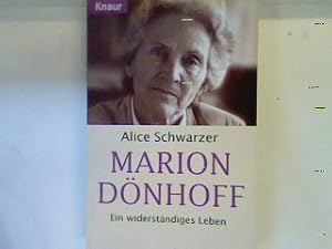 Bild des Verkufers fr Marion Dnhoff : ein widerstndiges Leben. 77302 zum Verkauf von books4less (Versandantiquariat Petra Gros GmbH & Co. KG)