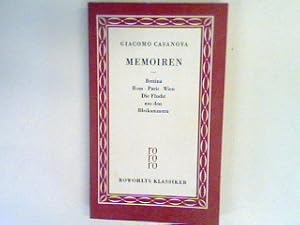 Bild des Verkufers fr Memoiren Bd. 1: Bettina Rom Paris Wien die Flucht aus den Bleikammern. (Nr. 43/44) zum Verkauf von books4less (Versandantiquariat Petra Gros GmbH & Co. KG)