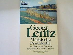 Seller image for Mrkische Protokolle: Auf Fontanes Spuren zwischen Oder und Havel. for sale by books4less (Versandantiquariat Petra Gros GmbH & Co. KG)