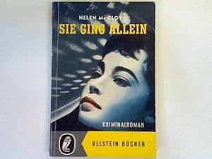 Imagen del vendedor de Sie ging allein: Kriminalroman (Nr. 146) a la venta por books4less (Versandantiquariat Petra Gros GmbH & Co. KG)