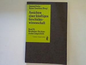 Bild des Verkufers fr Ansichten einer knftigen Geschichtswissenschaft Bd. 2: (Nr.35043) zum Verkauf von books4less (Versandantiquariat Petra Gros GmbH & Co. KG)