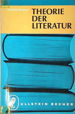 Immagine del venditore per Theorie der Literatur. venduto da books4less (Versandantiquariat Petra Gros GmbH & Co. KG)