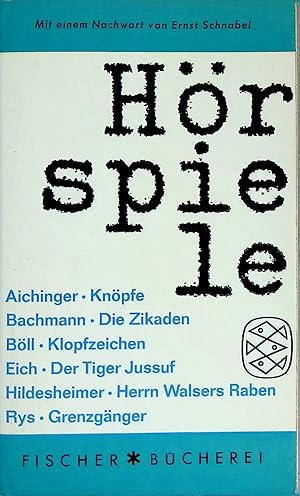 Bild des Verkufers fr Hrspiele: Knpfe. (Nr 378) zum Verkauf von books4less (Versandantiquariat Petra Gros GmbH & Co. KG)