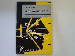 Seller image for Testpsychologie: Persnlichkeits und Charaktertests. for sale by books4less (Versandantiquariat Petra Gros GmbH & Co. KG)