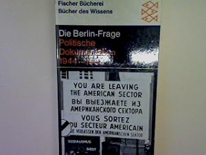 Bild des Verkufers fr Die Berlinfrage: Politische Dokumentationen 1944 bis 1965 (Nr. 698) zum Verkauf von books4less (Versandantiquariat Petra Gros GmbH & Co. KG)