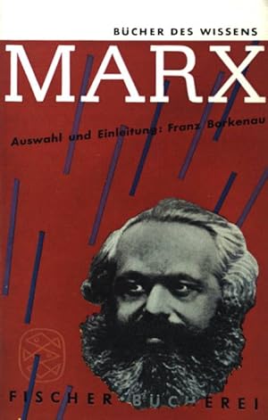 Imagen del vendedor de Karl Marx. Auswahl und einleitung. (Nr. 112) a la venta por books4less (Versandantiquariat Petra Gros GmbH & Co. KG)