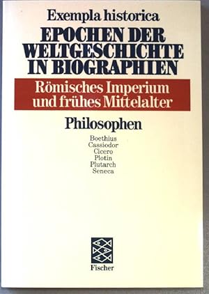 Bild des Verkufers fr Epochen der Weltgeschichte in Biographien Bd. 11: Philosophen. (Nr.17011) zum Verkauf von books4less (Versandantiquariat Petra Gros GmbH & Co. KG)