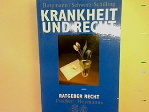 Image du vendeur pour Krankheit und Recht: Ratgeber Recht. mis en vente par books4less (Versandantiquariat Petra Gros GmbH & Co. KG)