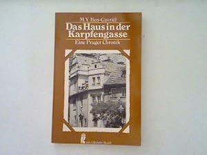 Bild des Verkufers fr Das Haus in der Karpfengasse: Eine Prager Chronik. zum Verkauf von books4less (Versandantiquariat Petra Gros GmbH & Co. KG)