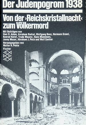 Seller image for Der Judenprogrom 1938: Von der Reichskristallnacht zum Vlkermord. (Nr. 4386) for sale by books4less (Versandantiquariat Petra Gros GmbH & Co. KG)