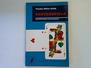 Bild des Verkufers fr Kartenspiele: 24 beliebte Spiele mit 58 Varianten. zum Verkauf von books4less (Versandantiquariat Petra Gros GmbH & Co. KG)