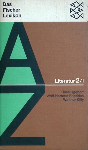 Bild des Verkufers fr Das Fischerlexikon: Literatur Bd. 2 (Nr. FL 35/1) zum Verkauf von books4less (Versandantiquariat Petra Gros GmbH & Co. KG)