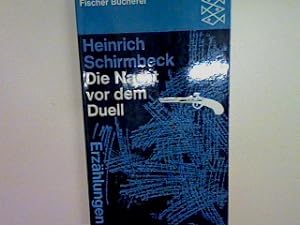 Imagen del vendedor de Die Nacht vor dem Duell: Erzhlungen (Nr. 576) a la venta por books4less (Versandantiquariat Petra Gros GmbH & Co. KG)