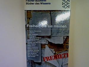 Bild des Verkufers fr Freiheit die sie meinen. (Nr. 833) zum Verkauf von books4less (Versandantiquariat Petra Gros GmbH & Co. KG)