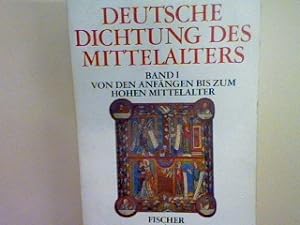 Seller image for Deutsche Dichtung des Mittelalters Bd. 1: Von den Anfngen bis zum hohen Mittelalter. (Nr. 5488) for sale by books4less (Versandantiquariat Petra Gros GmbH & Co. KG)
