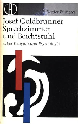 Imagen del vendedor de Sprechzimmer und Beichtstuhl: ber Religion und Psychologie. (NR: 227) a la venta por books4less (Versandantiquariat Petra Gros GmbH & Co. KG)