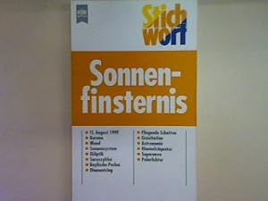 Seller image for Stichwort: Sonnenfinsternis. Nr. 4120, for sale by books4less (Versandantiquariat Petra Gros GmbH & Co. KG)
