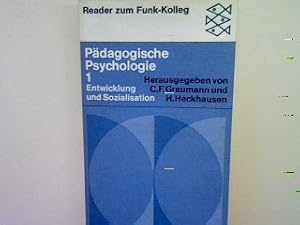 Bild des Verkufers fr Pdagogische Psychologie Bd. 1: Entwicklung und Sozialisation. (Nr. 6113) zum Verkauf von books4less (Versandantiquariat Petra Gros GmbH & Co. KG)