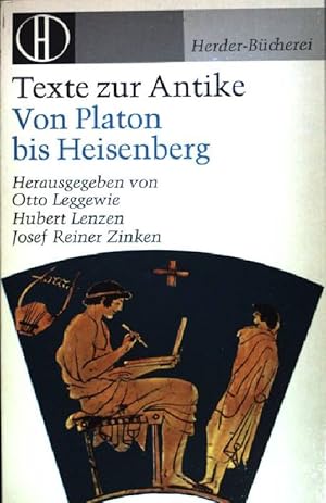 Seller image for Texte zur Antike: Von Platon bis Heisenberg. (NR: 290) for sale by books4less (Versandantiquariat Petra Gros GmbH & Co. KG)