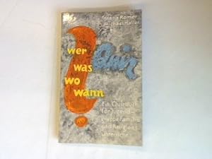 Seller image for Wer, was, wo, wann ?. for sale by books4less (Versandantiquariat Petra Gros GmbH & Co. KG)