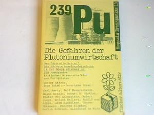 Seller image for Die Gefahren der Plutoniumwirtschaft. (Nr. 4023) for sale by books4less (Versandantiquariat Petra Gros GmbH & Co. KG)