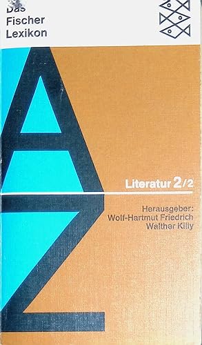 Bild des Verkufers fr Das Fischerlexikon: Literatur Bd. 2. (Nr. FL 35/2) zum Verkauf von books4less (Versandantiquariat Petra Gros GmbH & Co. KG)