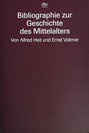 Bild des Verkufers fr Bibliographie zur Geschichte des Mittelalters. (Nr. 33008) zum Verkauf von books4less (Versandantiquariat Petra Gros GmbH & Co. KG)