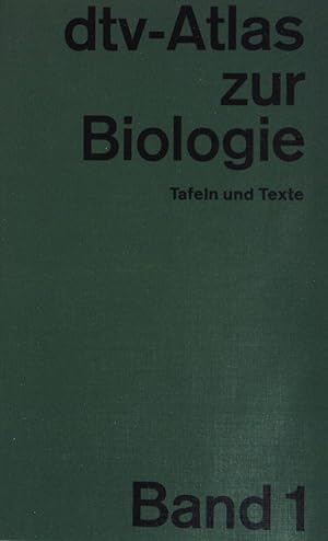 Bild des Verkufers fr dtv-Atlas zur Biologie: Tafeln und Texte Band 1. (NR: 3011) zum Verkauf von books4less (Versandantiquariat Petra Gros GmbH & Co. KG)