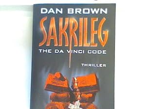 Seller image for Sakrileg : Thriller = The Da Vinci code. Bd. 15485 : Allgemeine Reihe for sale by books4less (Versandantiquariat Petra Gros GmbH & Co. KG)
