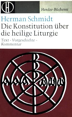 Imagen del vendedor de Die Konstitution ber die heilige Liturgie. (NR: 218) a la venta por books4less (Versandantiquariat Petra Gros GmbH & Co. KG)