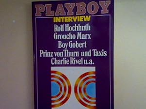 Immagine del venditore per Playboy Interview: Rolf Hochhuth. Nr. 6407, venduto da books4less (Versandantiquariat Petra Gros GmbH & Co. KG)