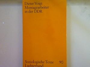 Seller image for Montagearbeit in der DDR. Nr. 90, for sale by books4less (Versandantiquariat Petra Gros GmbH & Co. KG)