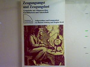 Bild des Verkufers fr Zeugungsangst und Zeugungslust. Nr. 629, zum Verkauf von books4less (Versandantiquariat Petra Gros GmbH & Co. KG)