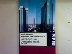 Bild des Verkufers fr Calendarium deutsche Bank 1870 bis 1997. Nr. 2583, zum Verkauf von books4less (Versandantiquariat Petra Gros GmbH & Co. KG)