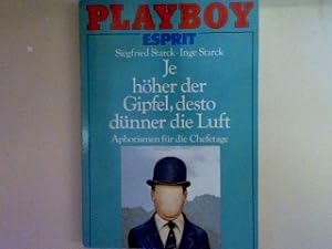 Seller image for Je hher der Gipfel, desto dnner die Luft. Nr. 6803, for sale by books4less (Versandantiquariat Petra Gros GmbH & Co. KG)