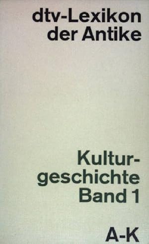Imagen del vendedor de dtv-Lexikon der Antike: Kulturgeschichte Band 1 A-K. (NR:3082) a la venta por books4less (Versandantiquariat Petra Gros GmbH & Co. KG)