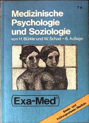 Bild des Verkufers fr Medizinische Psychologie und Soziologie. zum Verkauf von books4less (Versandantiquariat Petra Gros GmbH & Co. KG)