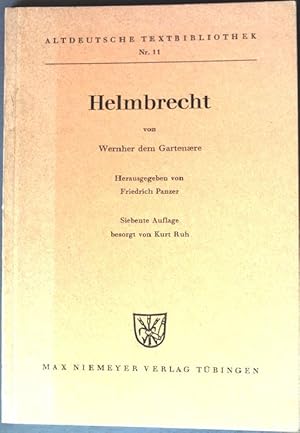 Seller image for Helmbrecht. for sale by books4less (Versandantiquariat Petra Gros GmbH & Co. KG)