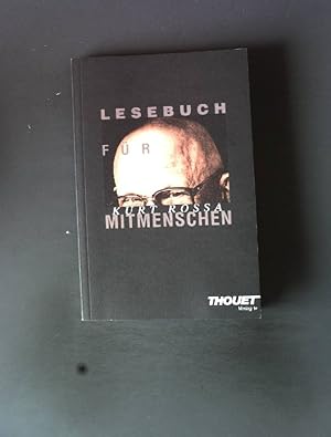 Bild des Verkufers fr Lesebuch fr Mitmenschen. zum Verkauf von books4less (Versandantiquariat Petra Gros GmbH & Co. KG)