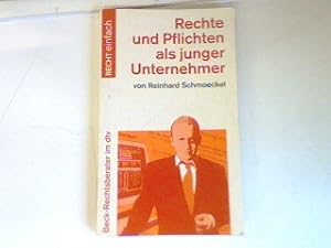 Bild des Verkufers fr Rechte und Pflichten als junger Unternehmer. zum Verkauf von books4less (Versandantiquariat Petra Gros GmbH & Co. KG)