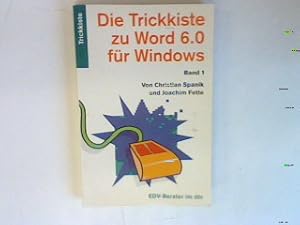 Imagen del vendedor de Die Trickkiste zu Word 6.0 fr Windows. Band 1. a la venta por books4less (Versandantiquariat Petra Gros GmbH & Co. KG)