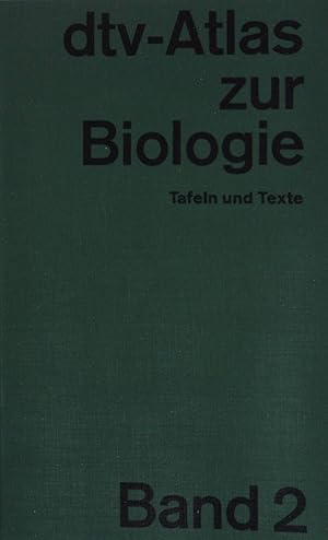 Bild des Verkufers fr dtv-Atlas zur Biologie: Tafeln und Texte Band 2. (NR: 3012) zum Verkauf von books4less (Versandantiquariat Petra Gros GmbH & Co. KG)