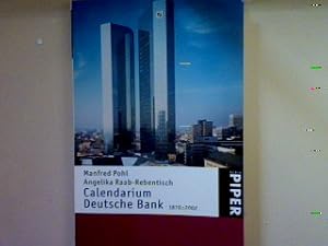 Bild des Verkufers fr Calendarium deutsche Bank 1870 bis 2002. Nr. 3272, zum Verkauf von books4less (Versandantiquariat Petra Gros GmbH & Co. KG)