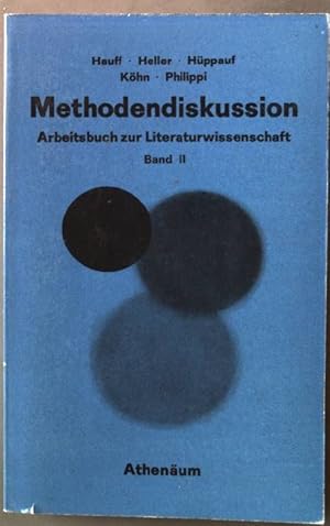 Bild des Verkufers fr Methodendiskussion: Arbeitsbuch zur Literaturwissenschaft Bd. 2. zum Verkauf von books4less (Versandantiquariat Petra Gros GmbH & Co. KG)