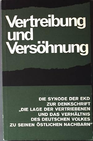 Seller image for Vertreibung und Vershnung. for sale by books4less (Versandantiquariat Petra Gros GmbH & Co. KG)