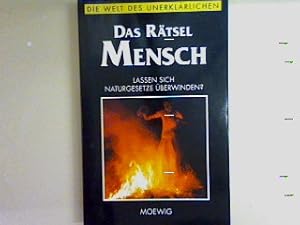 Bild des Verkufers fr Das Rtsel Mensch: Lassen sich Naturgesetze berwinden? zum Verkauf von books4less (Versandantiquariat Petra Gros GmbH & Co. KG)