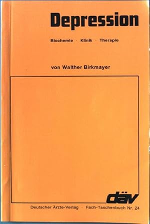 Seller image for Depression: Biochemie, Klinik, Therapie. for sale by books4less (Versandantiquariat Petra Gros GmbH & Co. KG)